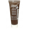 Universal colorant, 25ml tube, burnt umber.