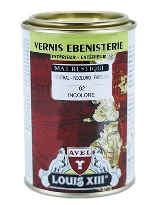 Vernice opaca per legno Luigi XIII 250ml incolore.