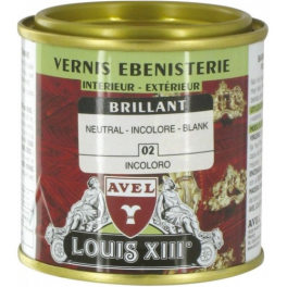 Barniz brillante para madera Louis XIII 250ml incoloro. - Avel - Référence fabricant : 341032