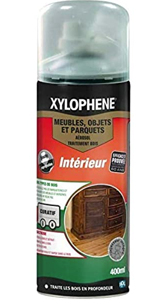 Xilofeno para madera de muebles, eficacia garantizada durante 25 años, inyector de 400 ml.