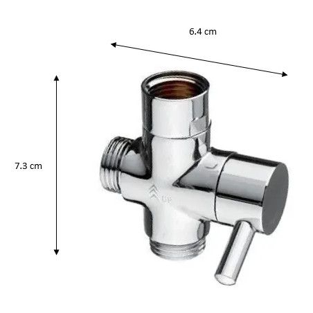 Umsteller für Duschsäule: FM 3/4