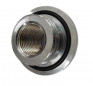 Chrome-plated adapter nipple: M1 "F1/2