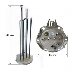 Abgeschirmter Heizwiderstand: 3X2000W