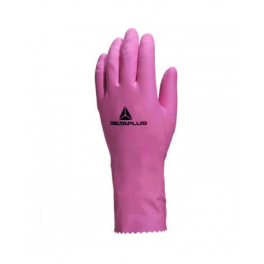 Guantes domésticos de látex, resistentes a productos químicos, talla L (8 / 9) - DELTA PLUS - Référence fabricant : 363945