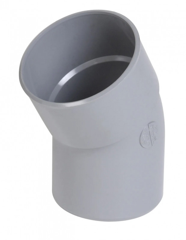 Pvc elbow 30° MF : 63