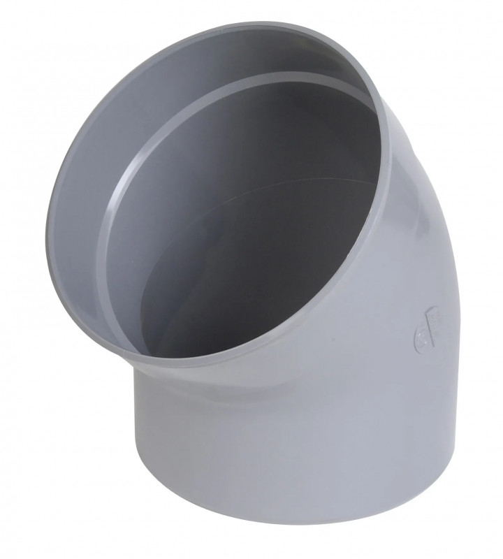 45° pvc elbow MF : 200