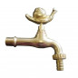 Decorative Fountain Tap: Snail Pattern - M1/2-M3/4