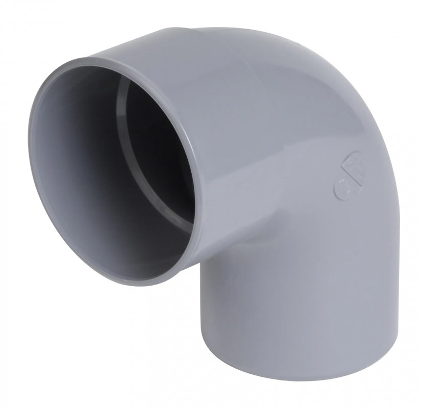 PVC elbow 87°30 (90°) MF : 125