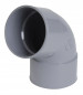 PVC elbow 67°30 FF : 63