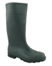 Botte en toile enduite PVC vert, sans sécurité, taille 42.