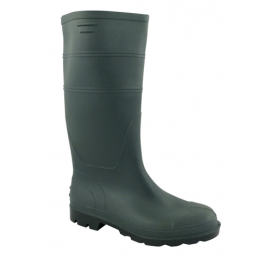 Botas verdes de lona recubiertas de PVC, sin elementos de seguridad, talla 43. - Vepro - Référence fabricant : BOTTES43