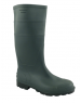 Botte en toile enduite PVC vert, sans sécurité, taille 43.