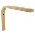 Multi-ply glued laminated wood screw-on bracket H.150xW.200mm.