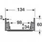 Low length gutter : 0,5m