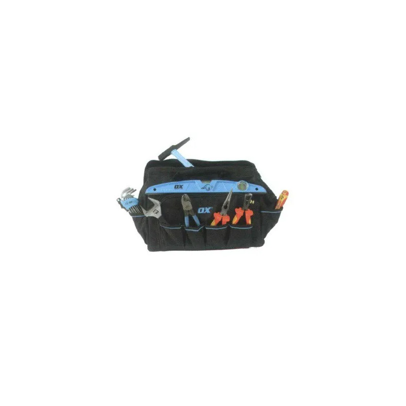 Composition Electrician n°1 : fabric tool bag, 19 pieces