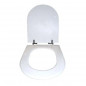 Abattant pour wc GALA MARINA blanc, fixation horizontale