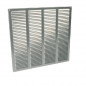 Modelo grande gris aluminio anodizado sin mosquitera: cuadrado 49x49