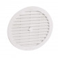 Classic PVC : Round for pipe D.124 white with screen