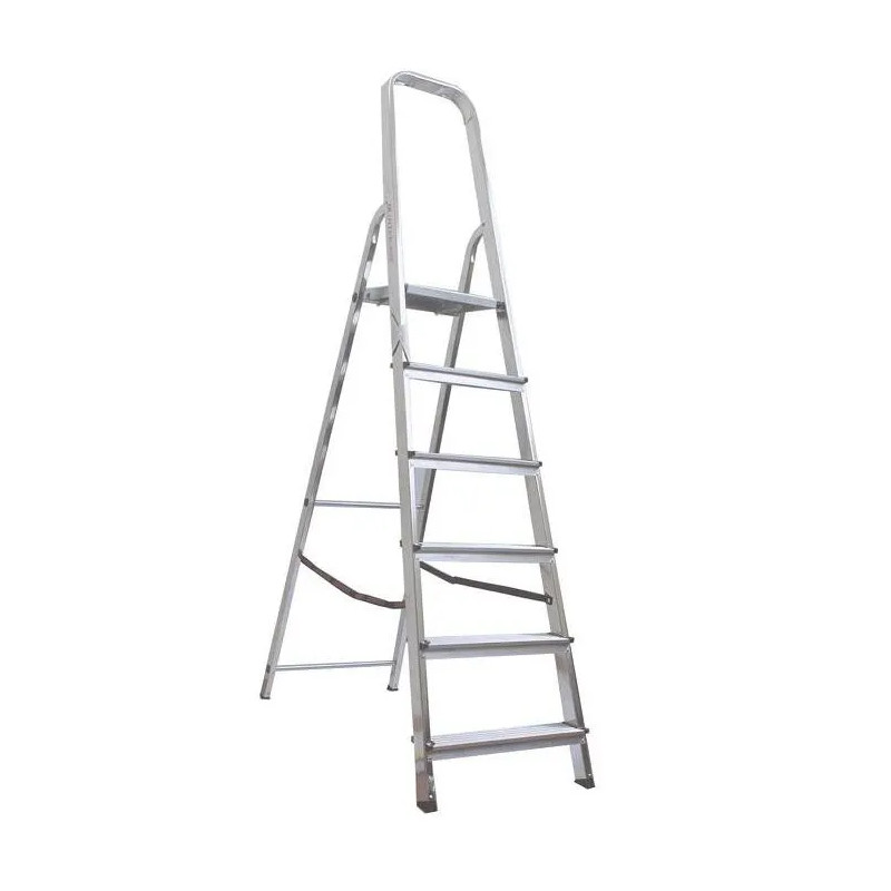 VERITT steel/aluminium step ladder 6m