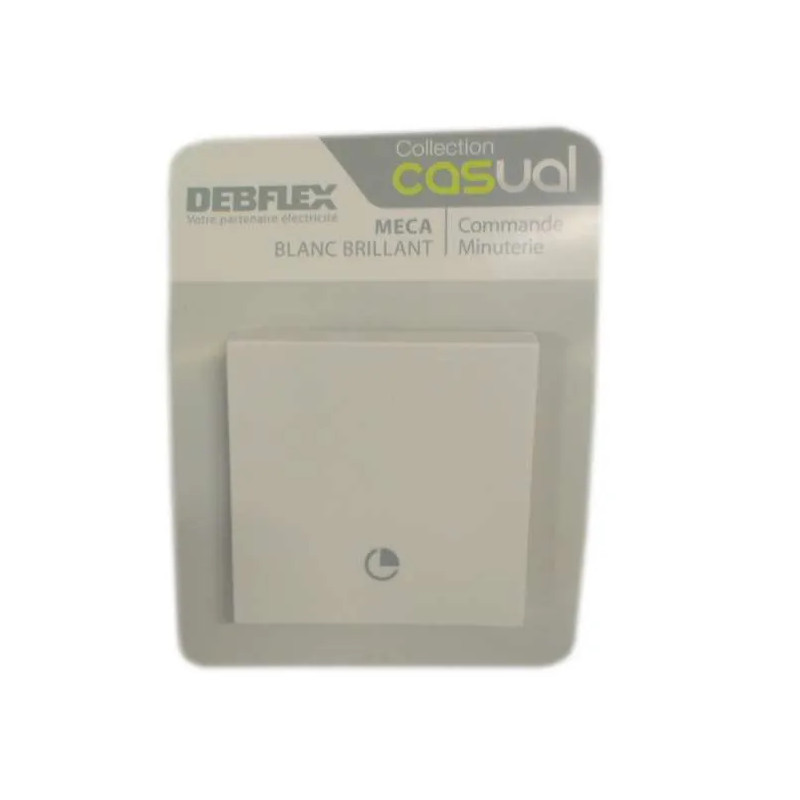 Timer control for flush-mounted appliance Casual High Gloss White 