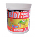 Regards et drains fosse sceptique et tout à l'égout, BIO 7, 800g