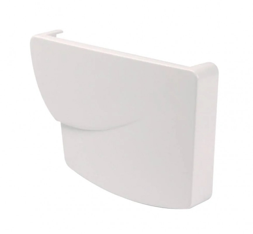 Straight gutter bottom ovation LG38 White