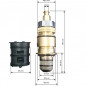 Thermostatic cartridge 0808-0810