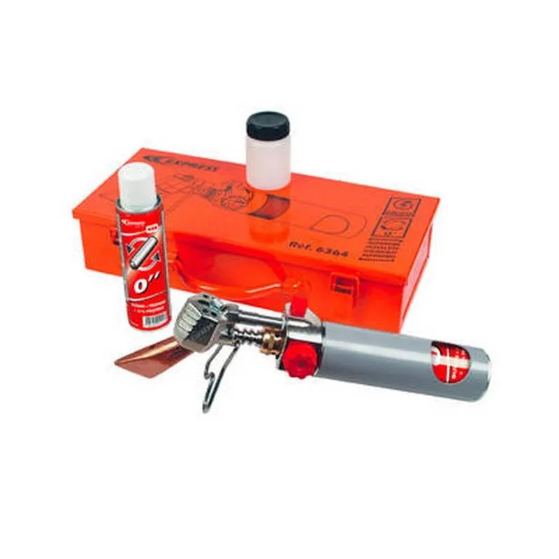 Metal box for roofing soldering iron