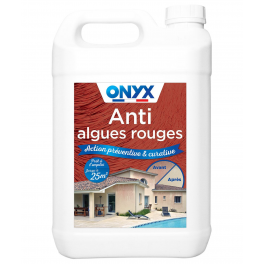 Antialgas rojas, tratamiento preventivo y curativo, envase de 5 L - Onyx Bricolage - Référence fabricant : E19050503AR