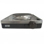 1-burner electric stove, stainless steel