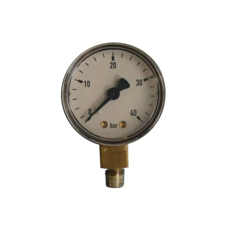 Acetylen-Manometer: D.50 - HP 40 bar