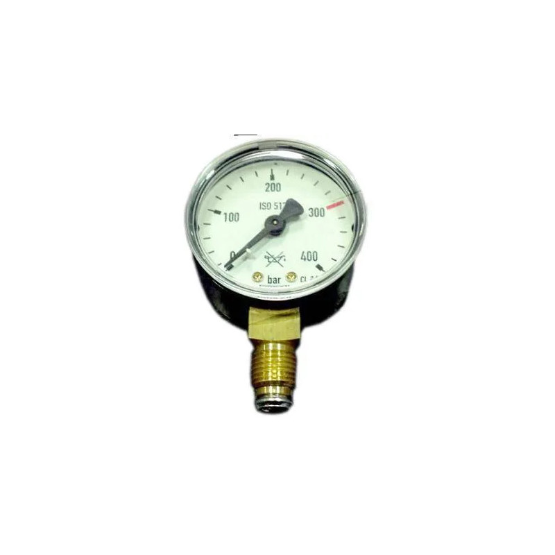 Oxygen pressure gauge HP : 0 to 400 B