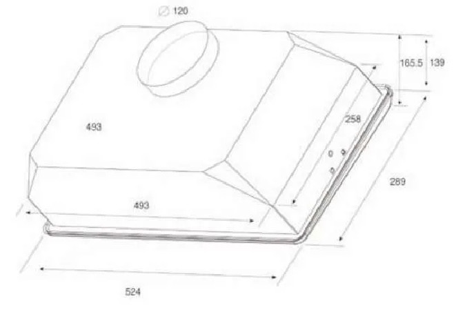 Groupe filtrant inox 52cm, 380m³/h