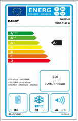 Refrigerador de 2 puertas H143 L55