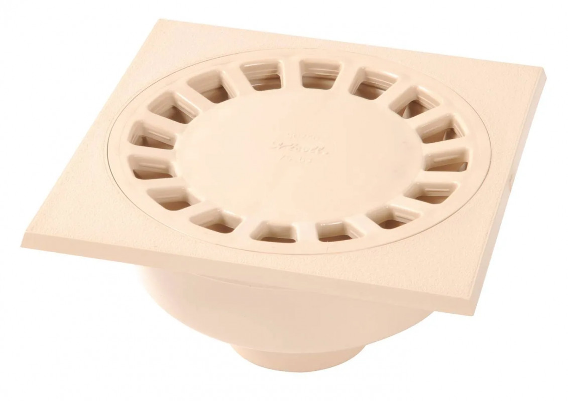 Yard drain with vertical socket: M50-F40/63, sand