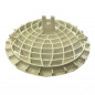 Floor drain grate for Tarkett plastic flooring