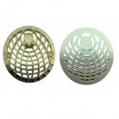 Floor drain grate for Tarkett plastic flooring