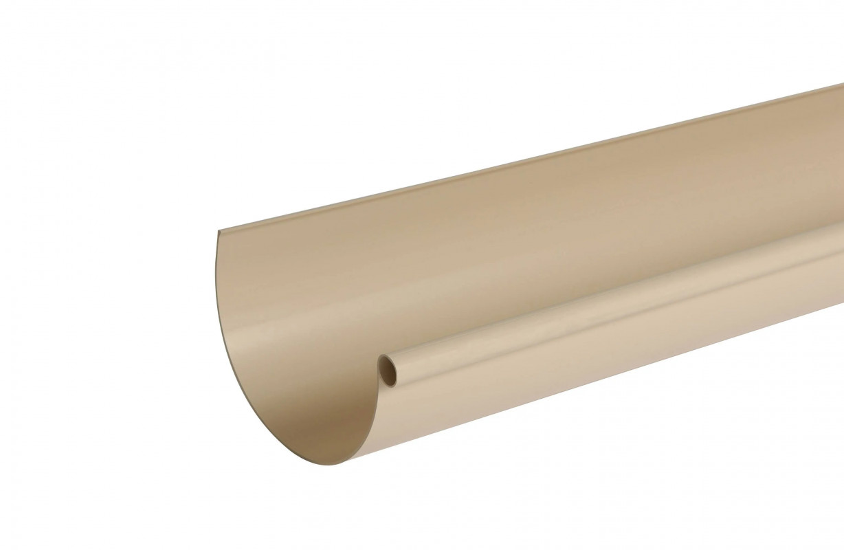 Half round gutter : D.33 - L.4m