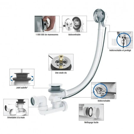 Vidage automatique PVC 115 Vidostar