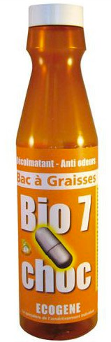 BIO 7 choc, limpiador de colectores de grasa, 375g.