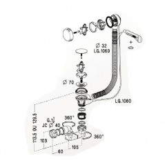 Scarico automatico del cavo lungo A.M - 0203584