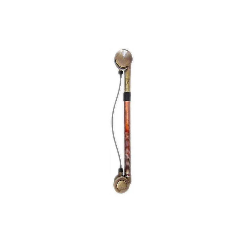 Old bronze automatic bath drain - Paini