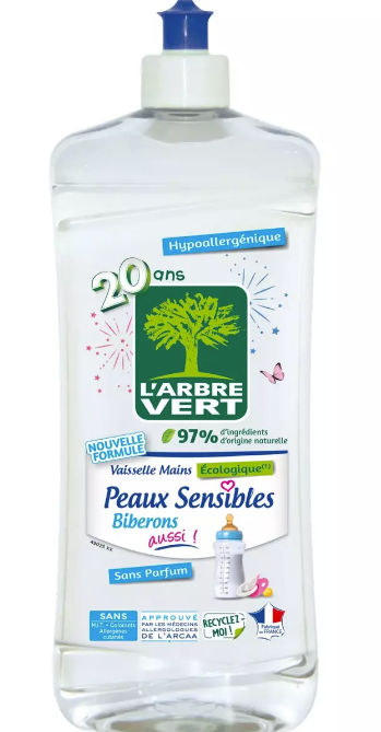 Detergente per pelli sensibili 750 ml.