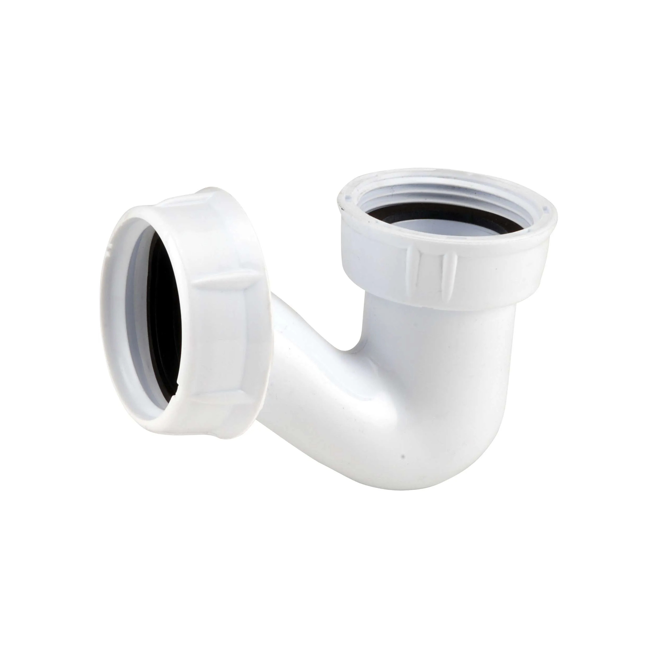 Siphon bidet en \"V\", entrée 33x42 et sortie 40x49 - 0201015