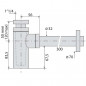 Waschbeckensiphon "Cylindrik" Valentin