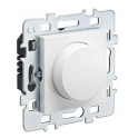 Two-wire rotary dimmer for flush-mounting.