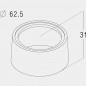 Zwischenlage Ring ABS Verchromt - 0403068