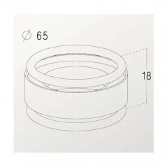 Brass Ring Chrome plated - 0403069