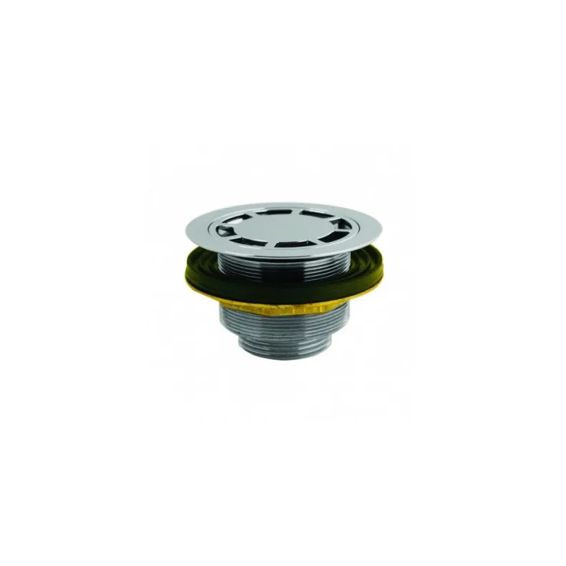 Vertical screw-in drain 33x42 for tray diameter 60