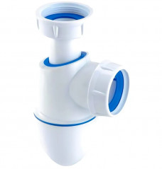 Siphon évier 40x49 réglable, PVC 40 mm Easyphon 0224286